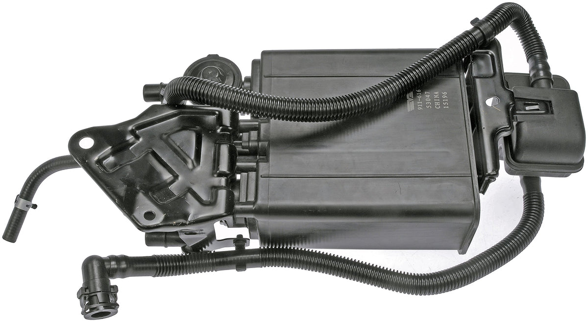 Dorman vapor canister installed in engine bay showing correct placement and reliability