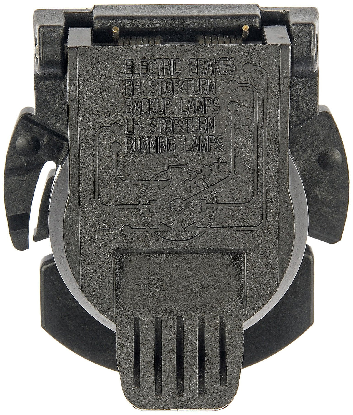 Dorman 924-307 installed in bumper demonstrating easy restoration of trailer wiring