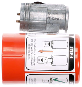 Dorman cylinder installed in dashboard demonstrating straightforward swap benefit
