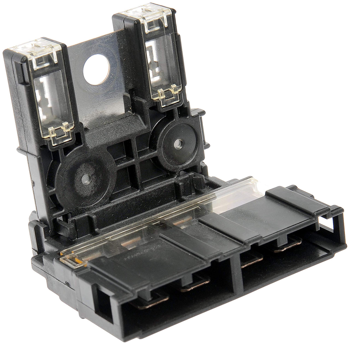 Dorman 926-002 front profile showing fuse body and benefit of exact OE fit