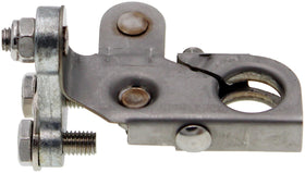 Dorman 926-882 front view showing terminal shape and bolt-on clamp for quick replacement