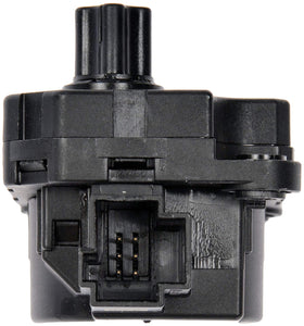 Dorman actuator close-up of gears and connector for reliable operation