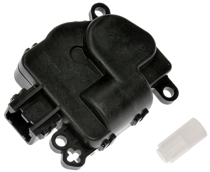 Dorman actuator front view showing shape and connectors for accurate replacement