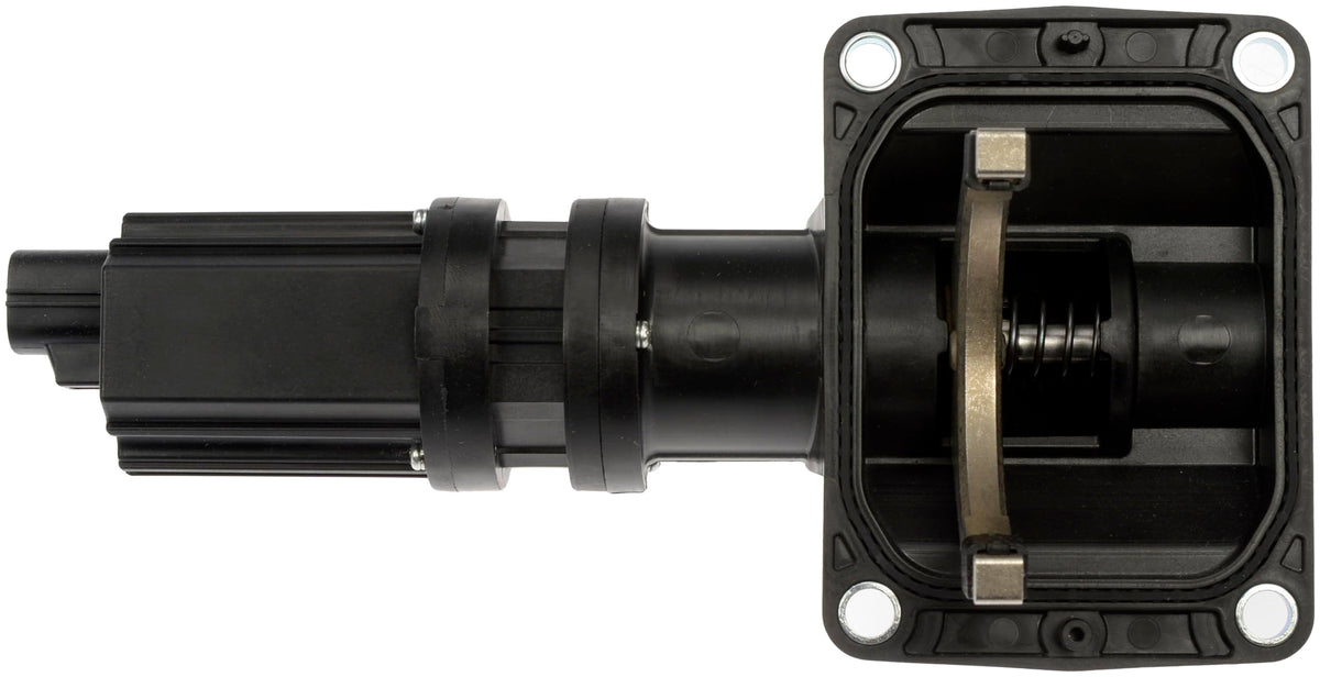 Dorman actuator mounting detail highlighting bolt holes and correct alignment for easy install