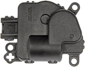 Dorman side view of actuator mounting point showing bracket fit and alignment aid