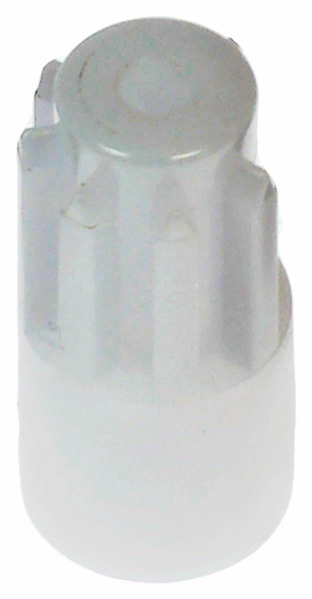 Dorman actuator next to ruler showing compact size and simple replacement benefit