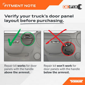 Dorman detail of pre-attached mounting studs ensuring correct alignment benefit