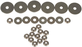 Dorman kit packaging with instruction sheet showing easy-install benefit