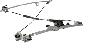Dorman window regulator installed inside vehicle door demonstrating easy fit and restored window operation