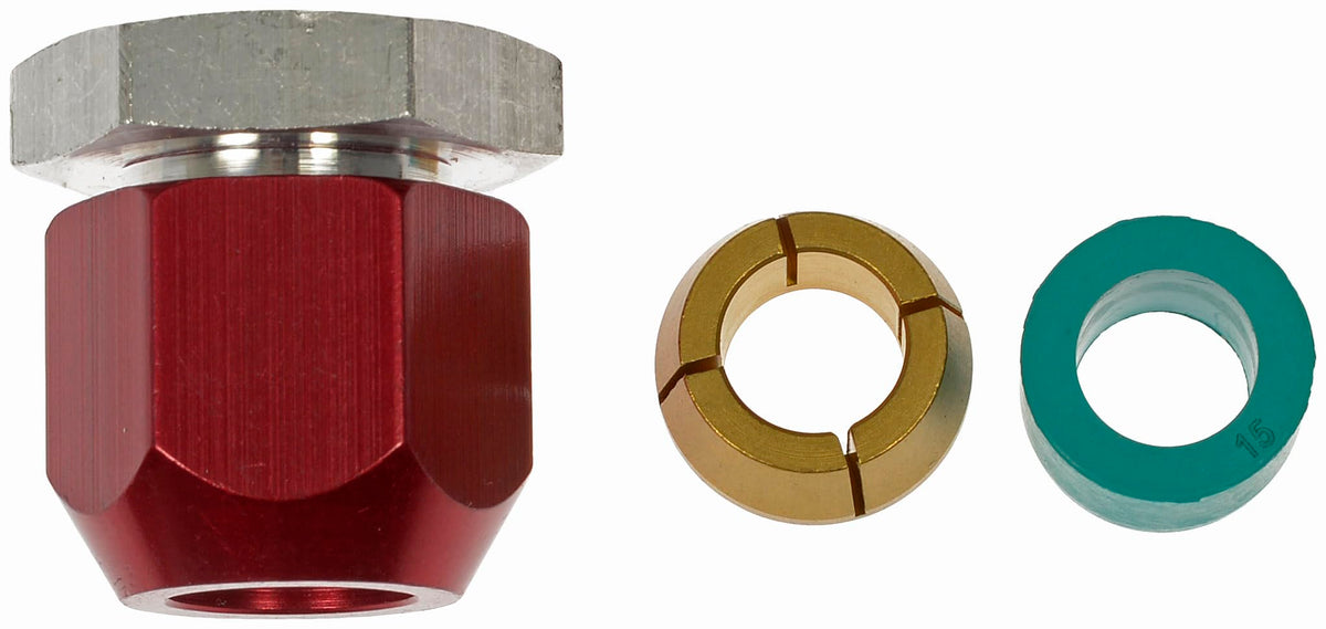 Dorman close-up of thread detail highlighting precision machining and leak prevention