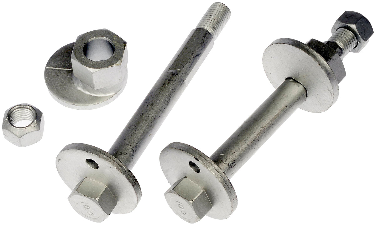 Dorman cam bolt close-up showing precision threads for accurate alignment