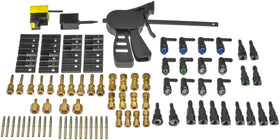 Dorman clamp-block and crimper detail illustrating precise alignment and secure crimps