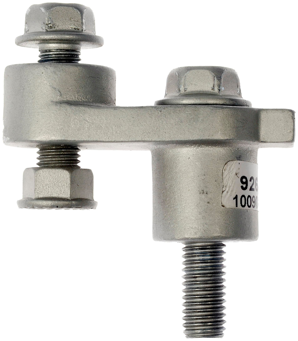 Dorman clamp beside a ruler showing size for accurate scale and fit verification