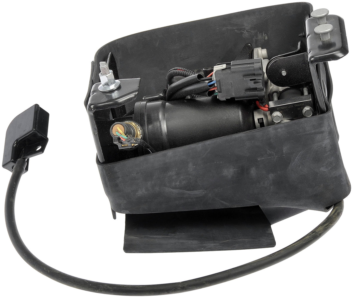 Dorman compressor close-up of electronics highlighting thermal protection benefit