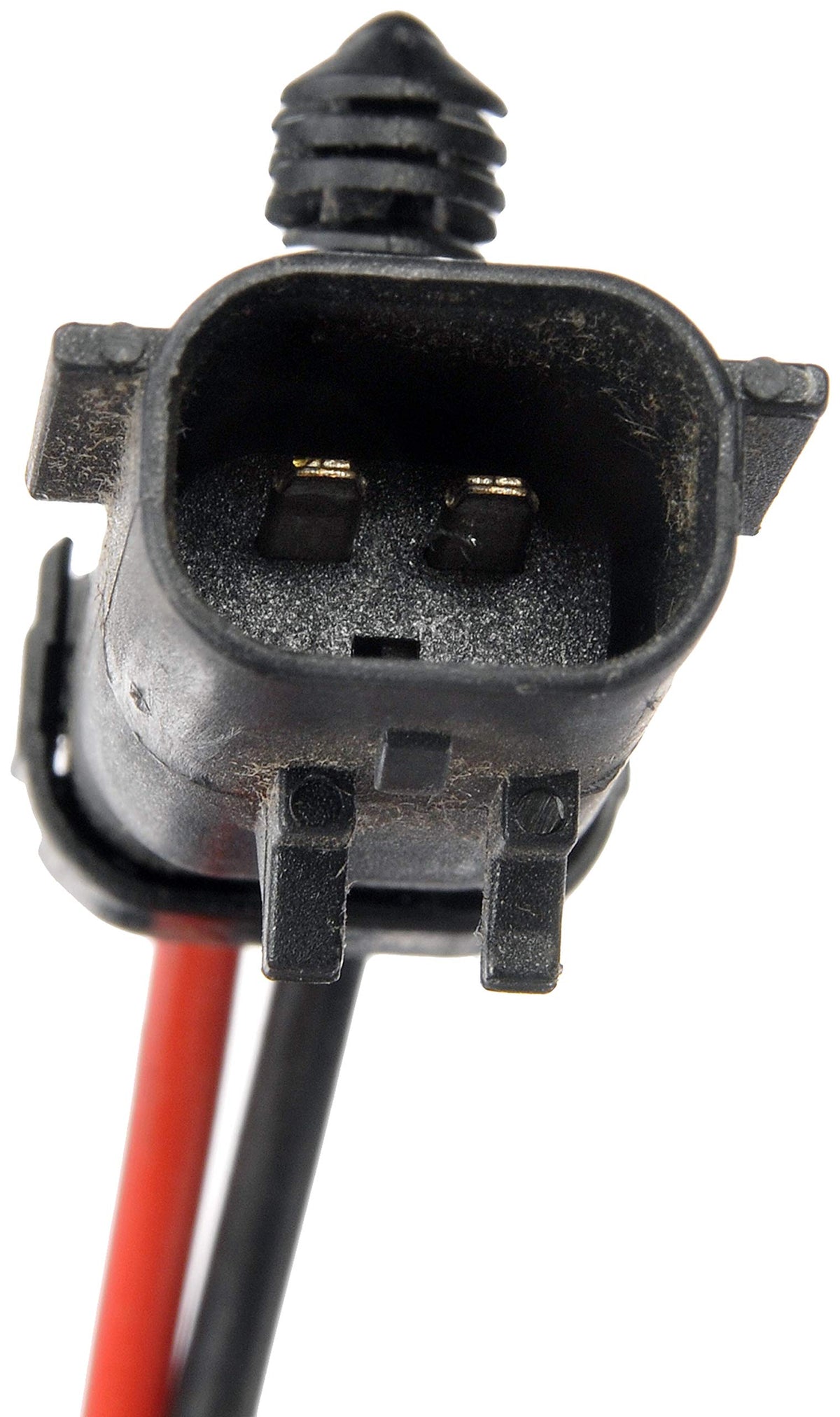 Dorman condenser fan electrical connector and wiring showing plug compatibility benefit