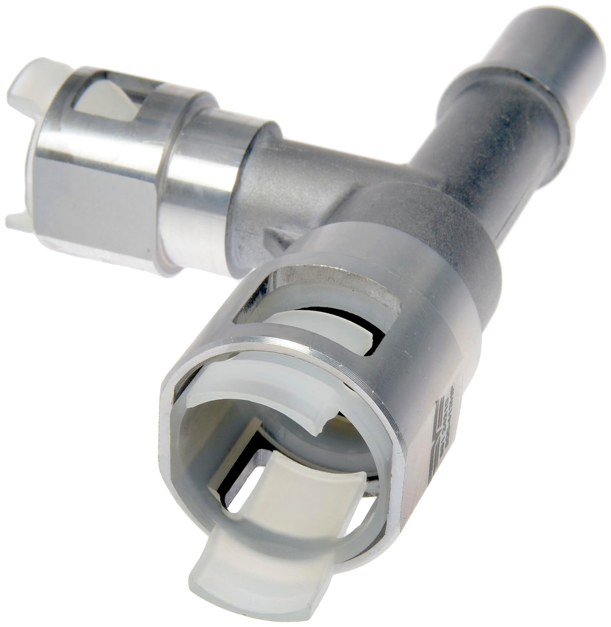 Dorman connector close-up of sealing area showing precise fit and leak resistance