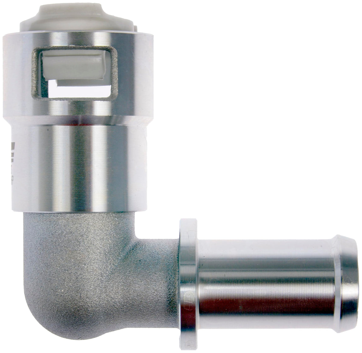 Dorman connector installed in engine bay demonstrating secure fit and leak prevention