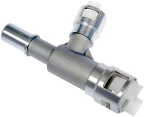 Dorman connector beside ruler to show scale and ensure correct fitment for vehicles
