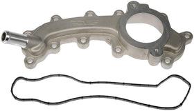 Dorman installed in engine bay showing correct fit and leak prevention
