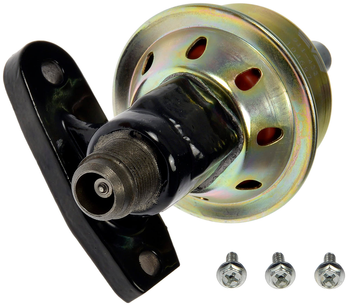 Dorman EGR valve front view showing mounting and connector for easy fit confirmation