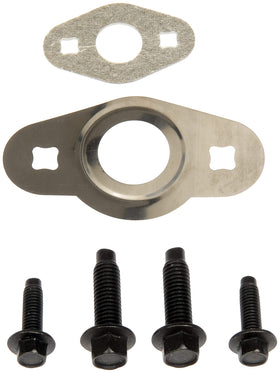 Dorman EGR valve installed in an engine bay illustrating correct placement and fitment