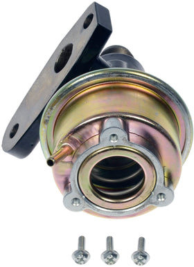 Dorman EGR valve packaging and label showing part number and fitment verification