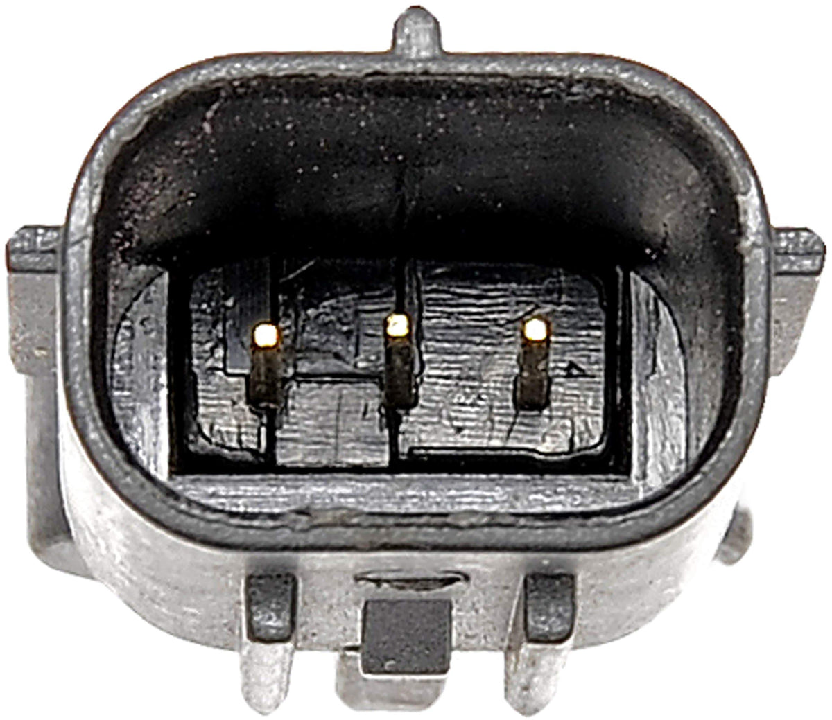 Dorman flow sensor close-up of electrical connector and seals for reliable connection