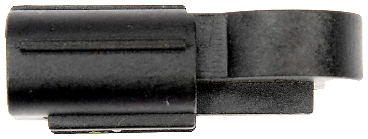 Dorman flow sensor next to ruler for scale showing compact size and easy handling