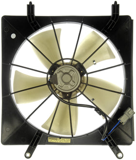 Dorman front assembly showing complete fan and shroud for accurate fit
