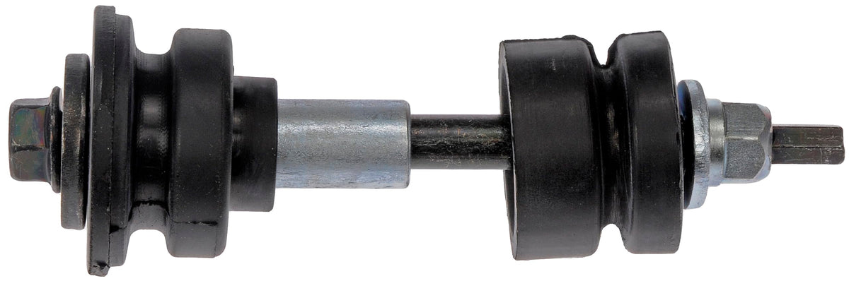 Dorman front body mount hardware closeup with bolts and washers, enables correct installation and long service life