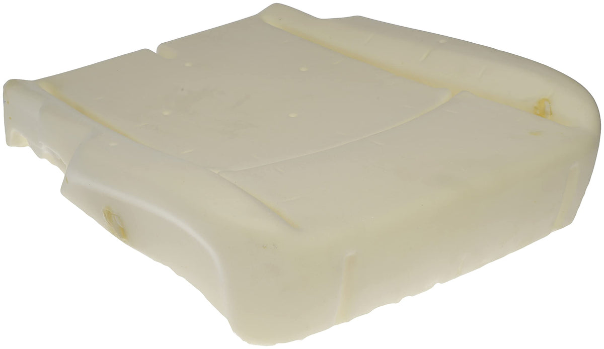 Dorman front driver seat cushion packaging showing part number and fitment benefit