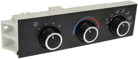 Dorman front HVAC control module front view showing factory-fit appearance and restored controls