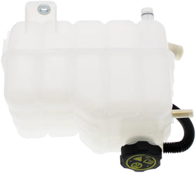 Dorman front view showing reservoir shape and ready-to-install benefit