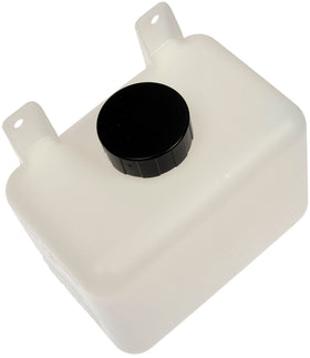 Dorman front view reservoir showing shape and mounting options for easy fit