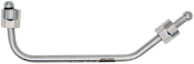 Dorman fuel injector line close-up of fitting highlighting durable construction