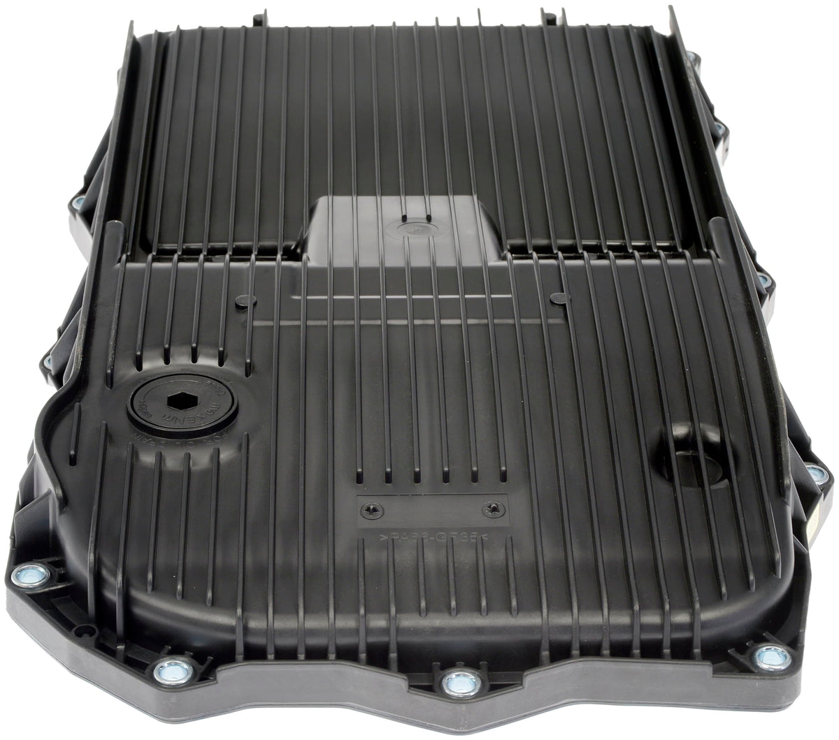 Gasket and bolts included with Dorman pan displayed to show complete installation hardware