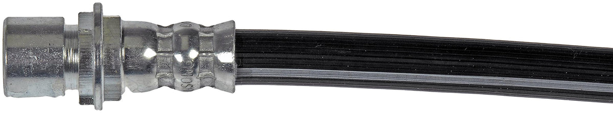 Dorman H620442 close-up of EPDM hose and corrosion-resistant fittings for durability