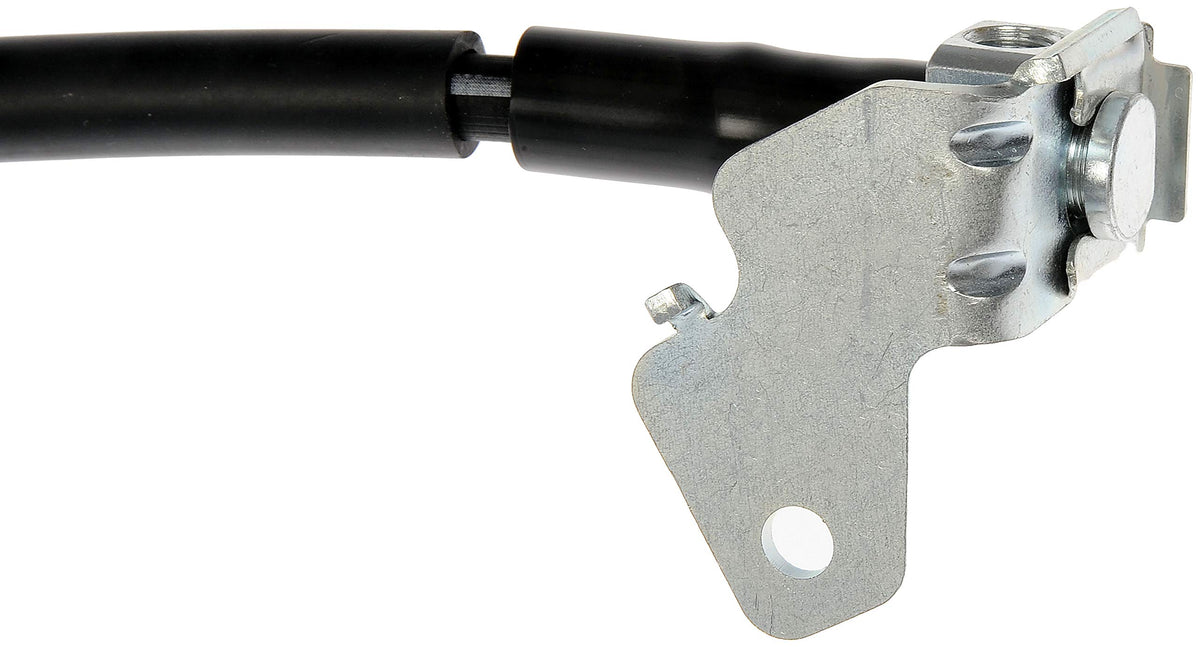 Dorman H621468 installed on vehicle front passenger brake assembly for correct routing