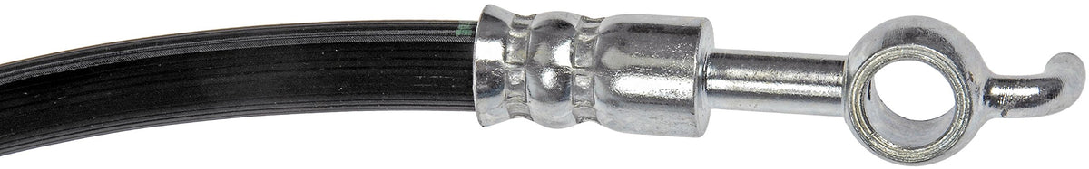 Dorman H621912 installed on front passenger brake assembly, restores proper brake line routing