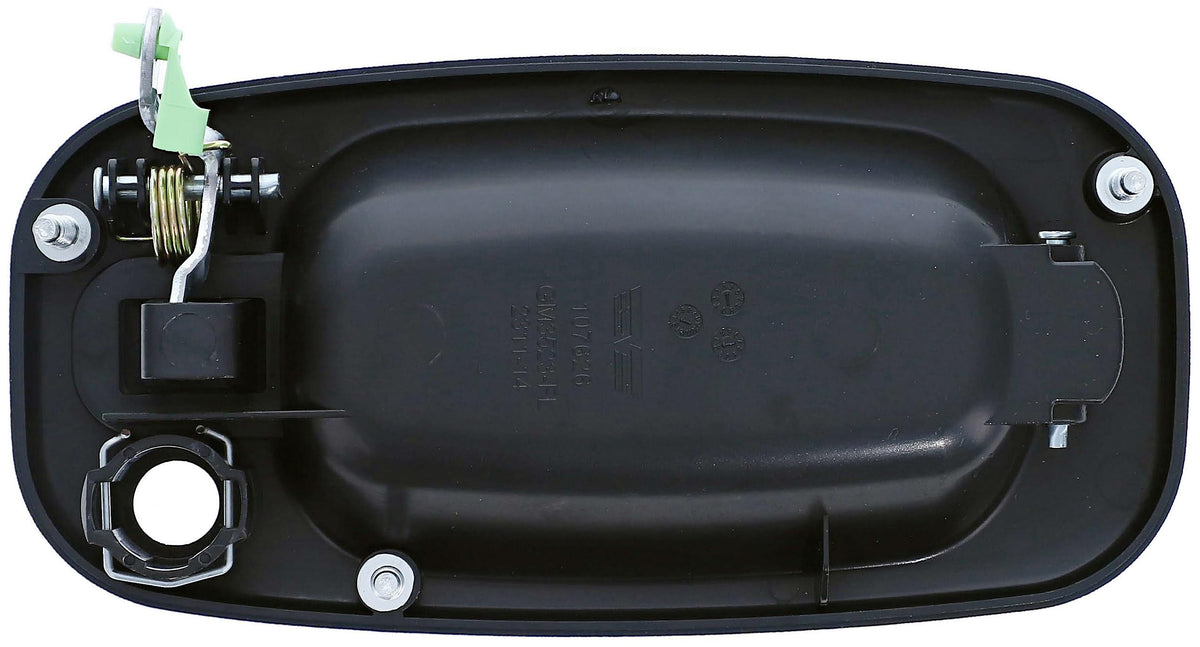 Dorman handle close-up of texture and finish demonstrating durable appearance