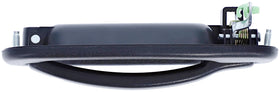 Dorman handle installed on truck door illustrating easy replacement benefit