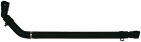 Dorman heater hose assembly front view showing full fit and OEM-style shape for easy replacement