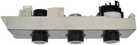Dorman module mounted in van dash demonstrating restored climate control access
