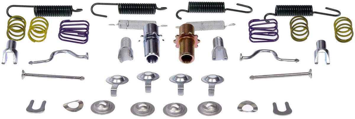 Dorman HW17393 close-up of springs and retainers highlighting corrosion-resistant construction