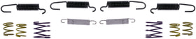 Dorman HW17393 parts next to a hand for size comparison showing ease of handling