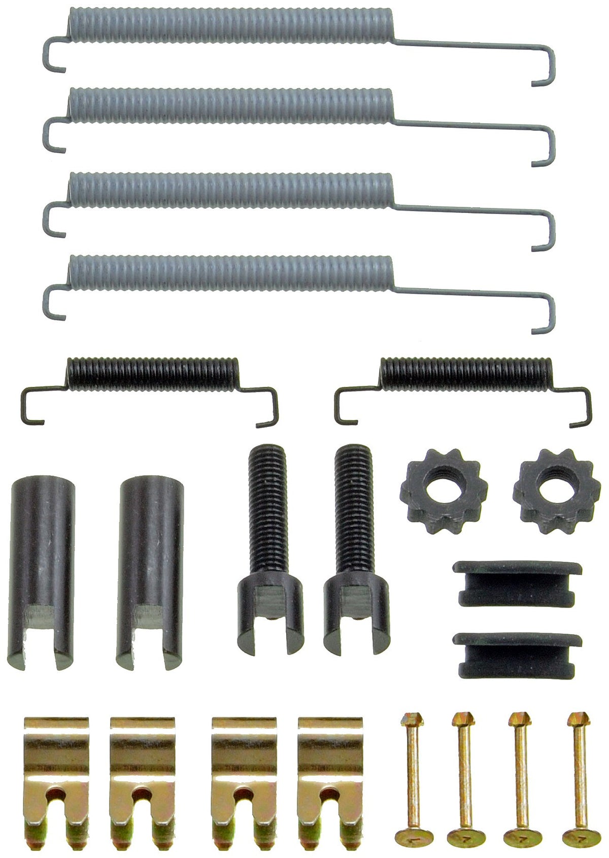 Dorman HW7329 front view of kit packaging showing components and durable construction benefit