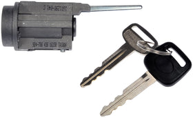 Dorman ignition cylinder installed in Tacoma showing restored key operation