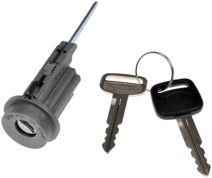 Dorman ignition lock cylinder front view showing fitment and reliable replacement