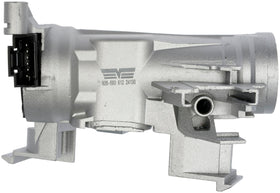 Dorman ignition lock housing installed in steering column showing restored key operation