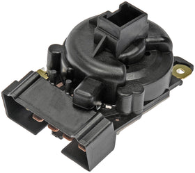 Dorman ignition switch front view showing connector and mounting for easy replacement